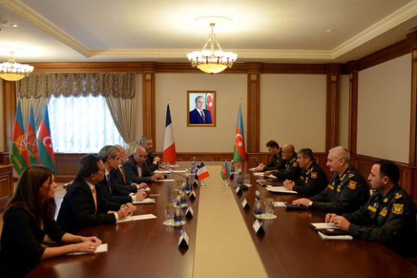 Zakir Həsənov Fransa nümayəndə heyəti ilə görüşdü 